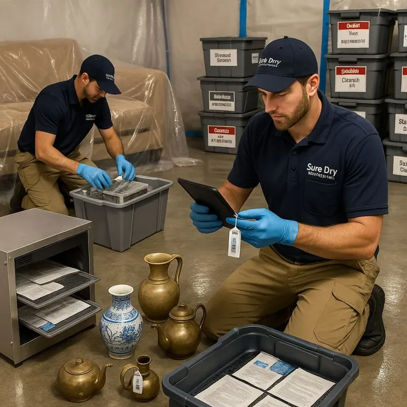 Content Protection and Restoration process in Robins Air Force Base, GA